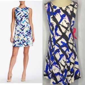 Betsey Johnson Fit and Flare Dress Sz 2